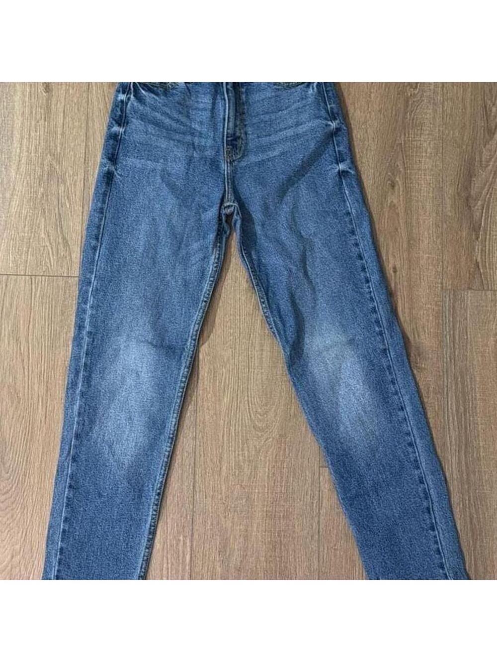 Fashion Nova Women's High Rise Slim Straight Leg Jeans Size 0